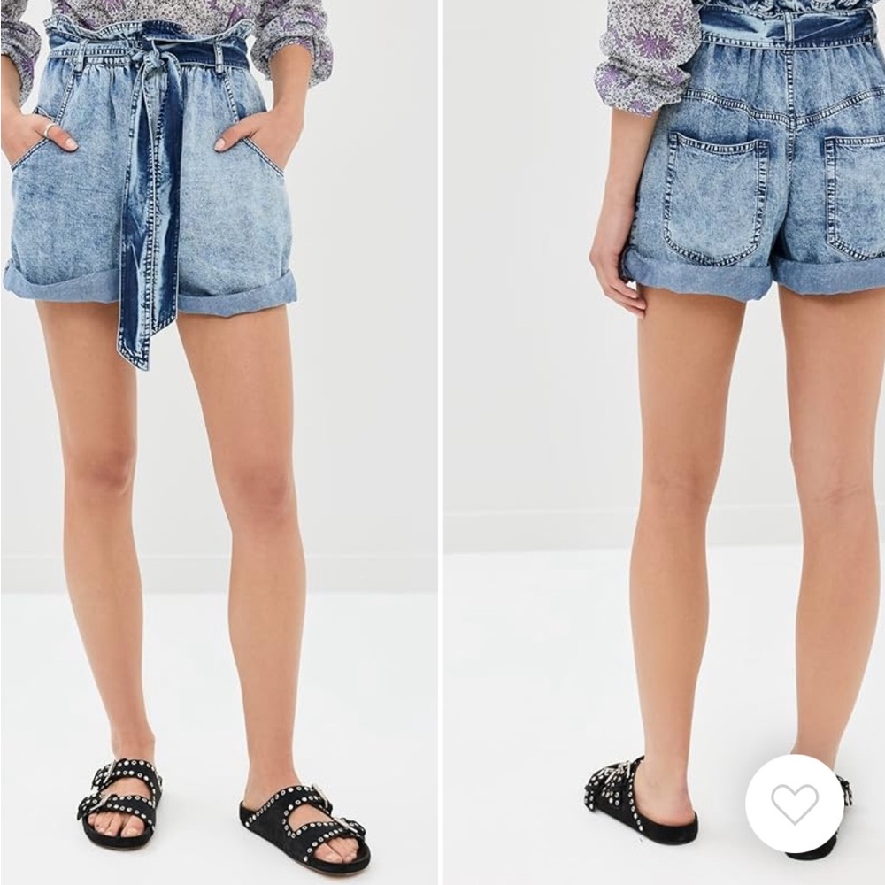 Denim Blue Women's Shorts